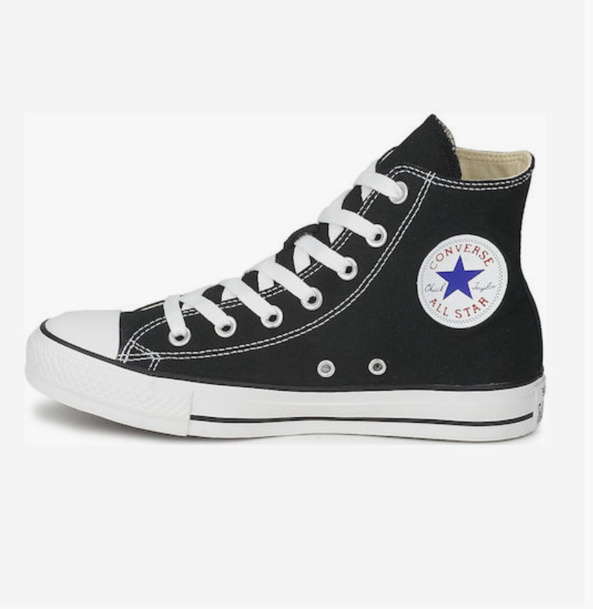 Converse Chuck Taylor All Star Hi Μποτάκια Μαύρα