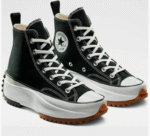 Converse Run Star Hike Hi Flatforms Μποτάκια Μαύρα