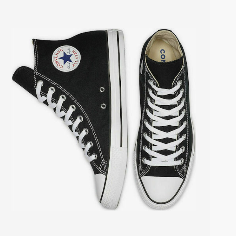 Converse Chuck Taylor All Star Hi Μποτάκια Μαύρα - Image 3