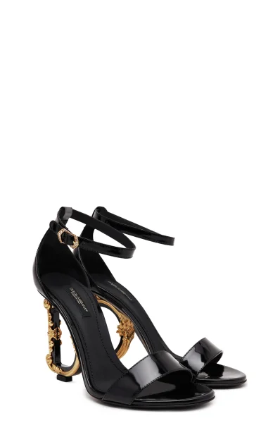 DOLCE GABBANA ΔΕΡΜΑΤΙΝΟΣ ΣΑΝΔΑΛΙΑ ΜΕ ΠΛΑΤΦΟΡΜΑ - Image 2