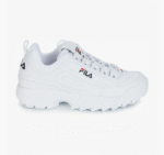 Fila Disruptor Low Unisex Chunky Sneakers Λευκά