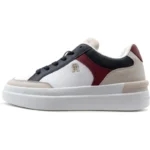 ELEVATED COLOUR-BLOCKED MONOGRAM SNEAKERS WOMEN TOMMY HILFIGER