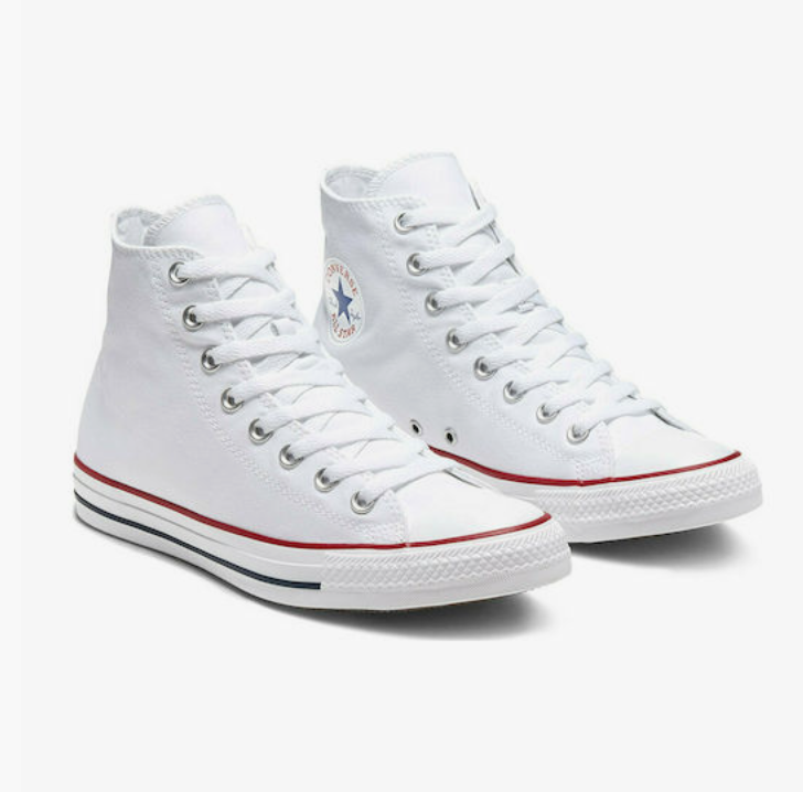 Converse Chuck Taylor All Star Hi Μποτάκια Optic White - Image 2