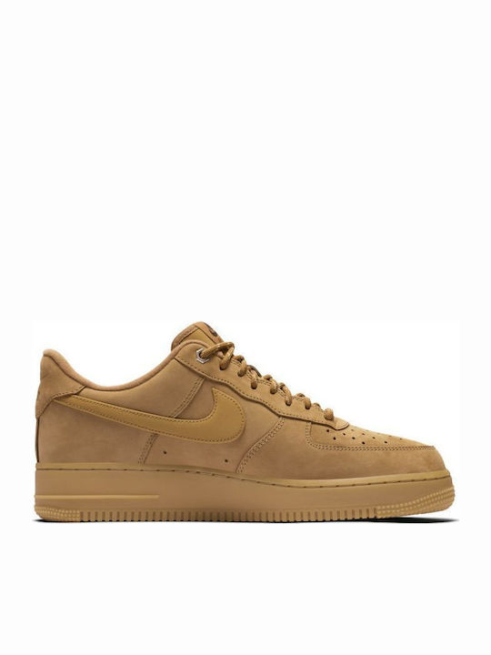 Nike Air Force 1 '07 Ανδρικά Sneakers Flax / Gum / Light Brown / Black / Wheat