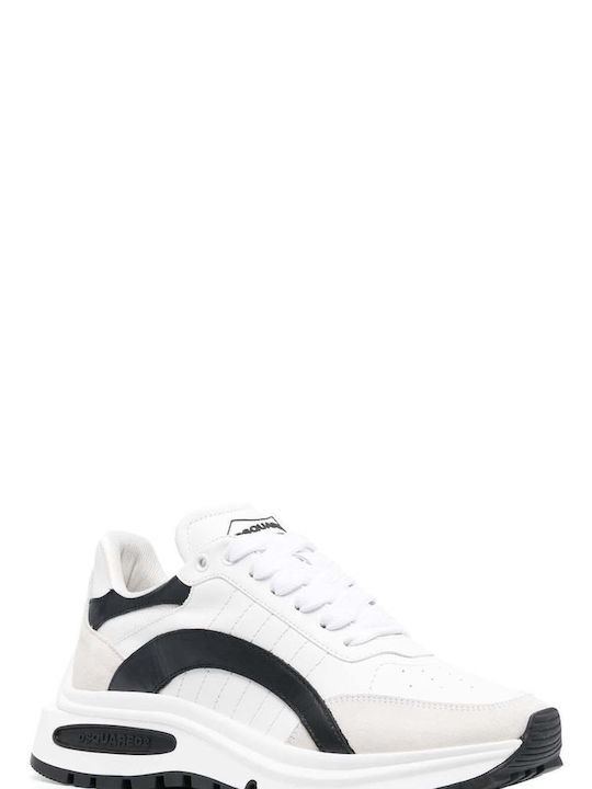 Dsquared2 Run DS2 Ανδρικά Sneakers Λευκά