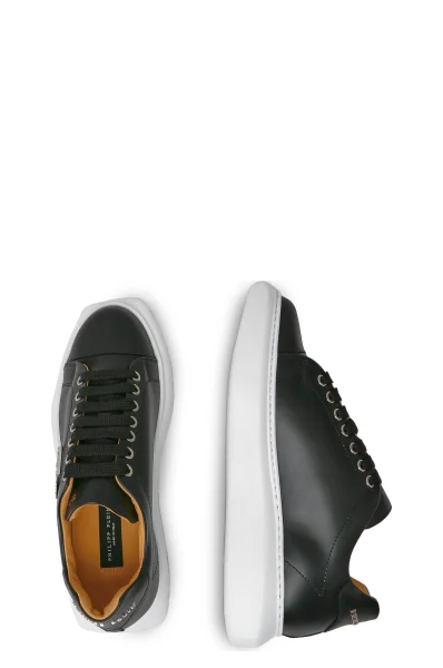 PHILIPP PLEIN ΔΕΡΜΑΤΙΝΟΣ ΓΥΝΑΙΚΕΙΑ ΠΑΠΟΥΤΣΙΑ SNEAKERS ΧΑΜΗΛΑ Black - Image 5