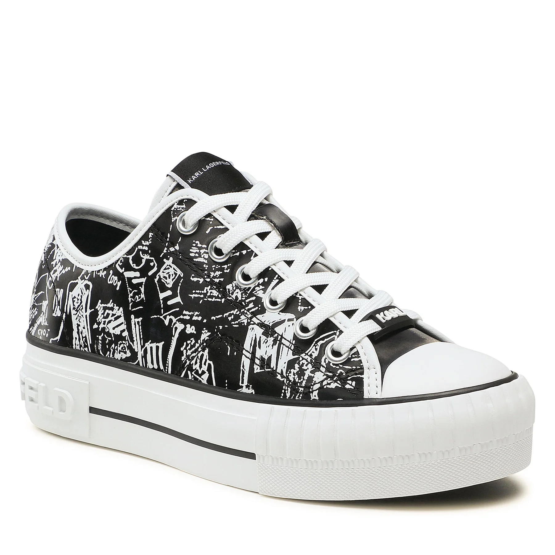 KARL LAGERFELD Sneakers KL60418 Black PU